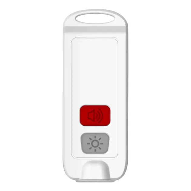 Personal Security Alarm Keychain 130dB Panic LED Light Emergency Safe Protection for Women Kids Elderly Students Bag Clip Loud Siren Portable Self Defense Device